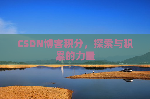CSDN博客积分，探索与积累的力量
